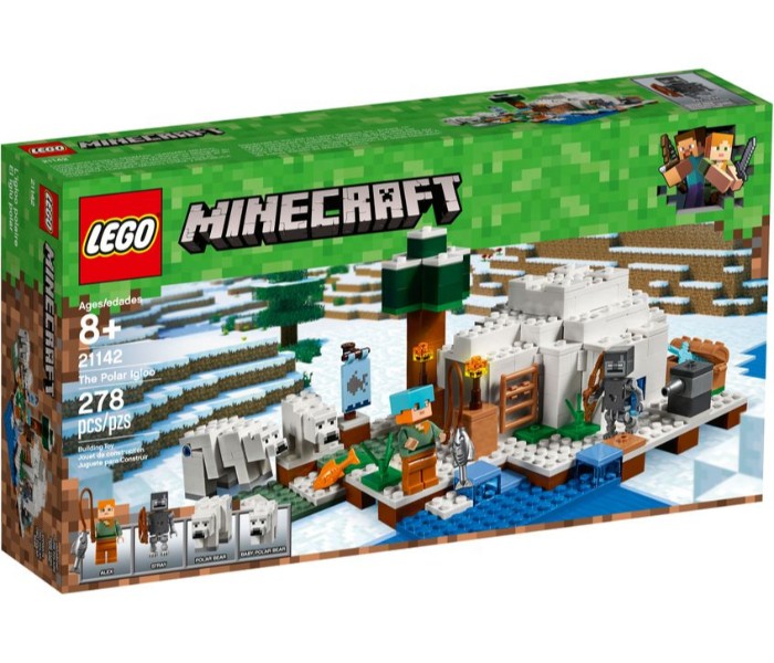 Lego Minecraft 21142 The Polar Igloo Multicolor - Zoom Image 3