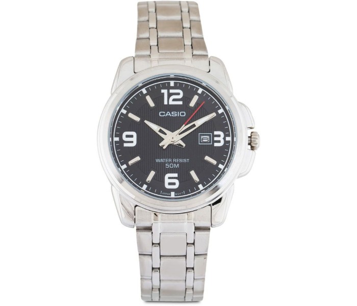 Casio LTP-1314D-1AVDF (CN) Womens Analog Watch Black and Silver - Zoom Image