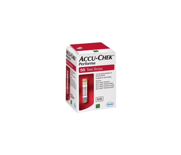 Accu-Chek N11820611A Performa 50 Test Strips For Unisex - Zoom Image