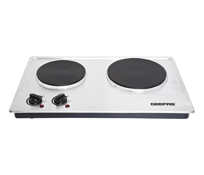 Geepas GHP7585 Stainless Steel Double Hot Plate - Zoom Image 1