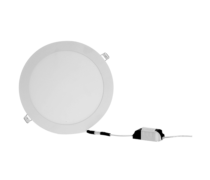 Krypton KNESL5098 12 Watts Slim Round LED Panel Light - White - Zoom Image