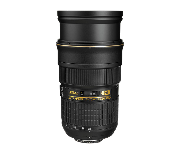 Nikon AF-S Nikkor 24-70mm f/2.8G ED for DLSR Cameras - Black - Zoom Image 1