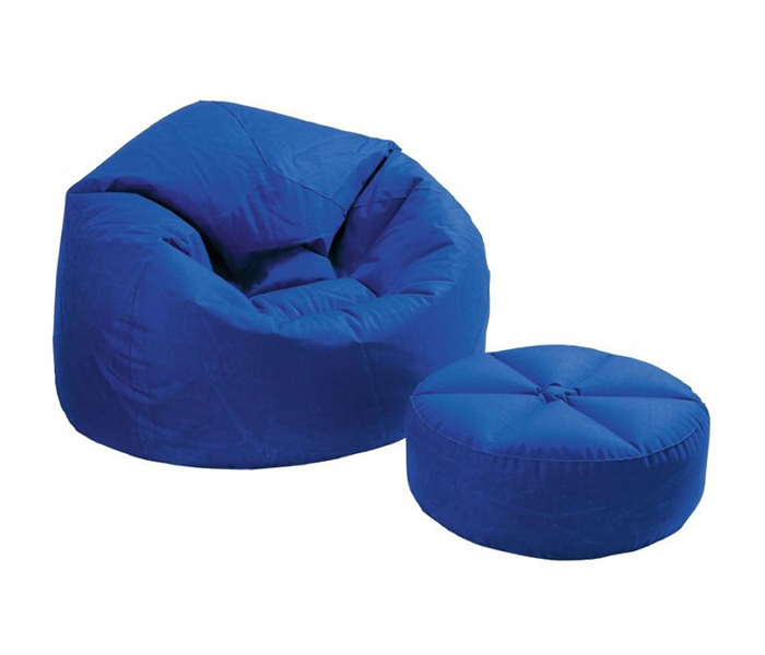 Intex ZX-68558 Comfy Beanless Bag with Ottoman-Assorted - Zoom Image 2