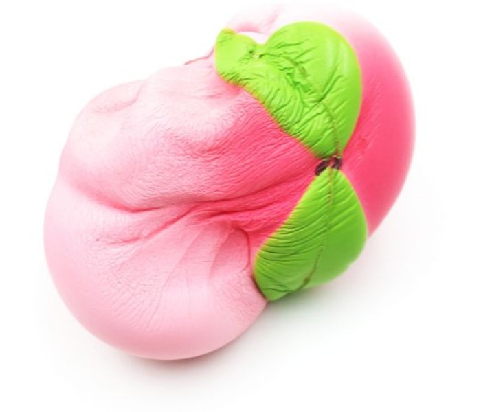  Squishy Peach fruit stress reliver toy UBS07 Pink - Zoom Image 1