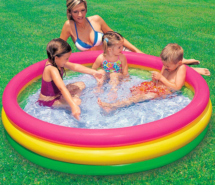 Intex ZX-57412 114 x 25CM Sunset Glow Round Baby Pool - Zoom Image 2