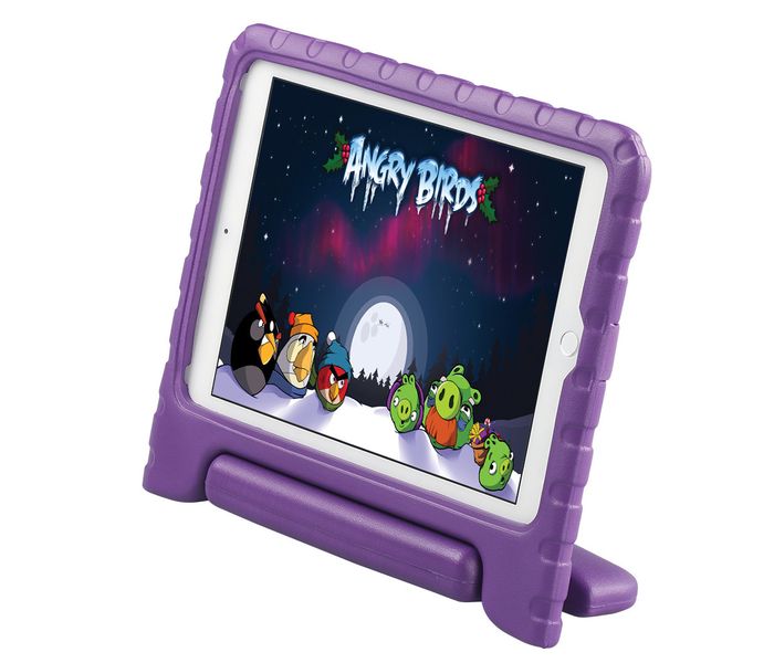 Promate Bamby-Air2 Shockproof Kiddie Case with Convertible Stand for iPad Air2 - Purple - Zoom Image 3