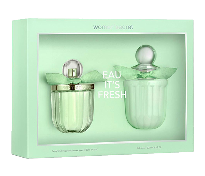 Women Secret 100ml Eau It's Fresh Eau De Toilette & 200ml Body Lotion Gift Set for Women - Zoom Image