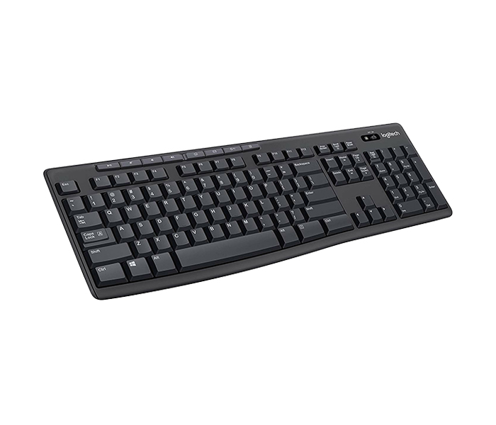 Logitech 920-004519 MK270 Wireless Keyboard & Mouse Combo - Arabic, Black - Zoom Image 4