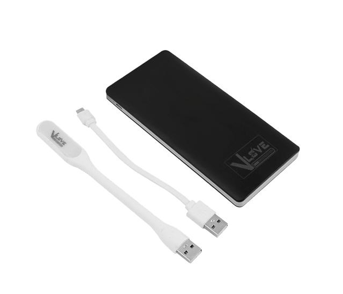 V Love V-Z05 15,000 mAh Power Bank With USB Led Light - Zoom Image 3