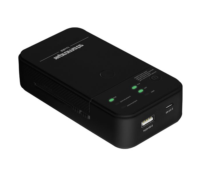 Promate Moxi 5000 mAh Portable Charger Power Bank with Rechargeable Batteries, Black - Zoom Image 8