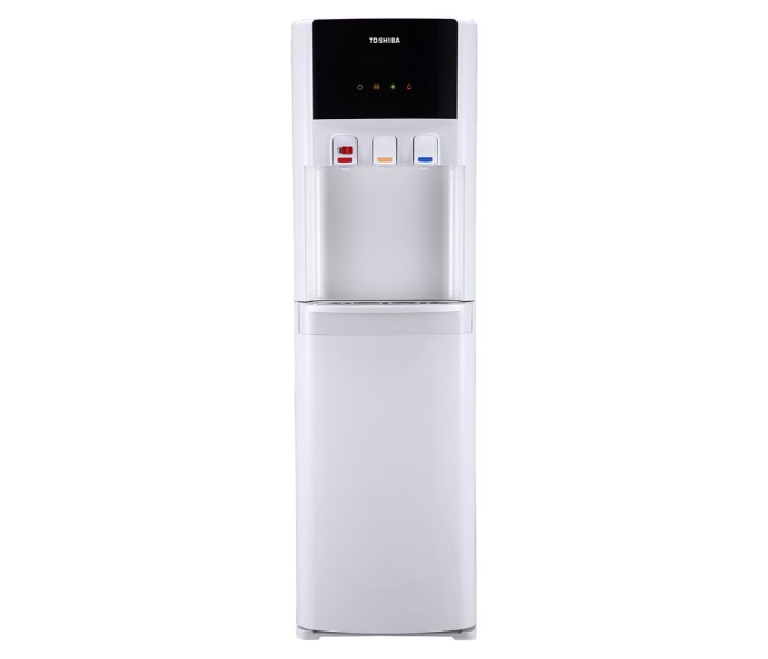 Toshiba RWF-W1615BU(W) Bottom Load Water Dispenser with Stainless Steel Water Suck Pipe and Child Safety Lock White - Zoom Image 4