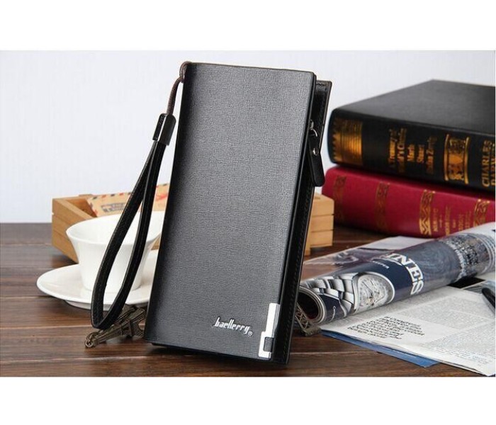 FN-Baellerry Multifunction Fashion Bifold Wallet for Men MTW2 Black - Zoom Image 3