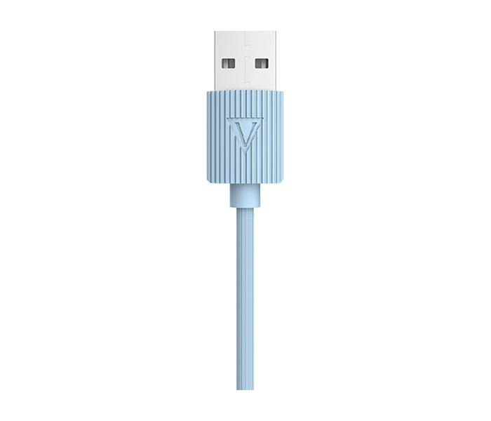 Vidvie CB-410 Data Cable for Apple iPhone - 1 Meter, Blue - Zoom Image 1