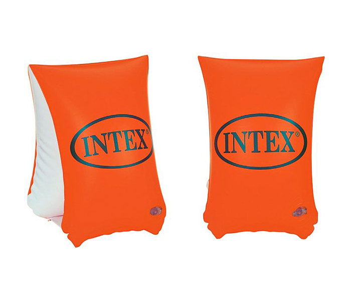 Intex ZX-58641 Swimming Arm Bands for Kids - Set of 2, Orange - Zoom Image