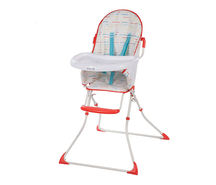 Safety 1st 2773260000 Red Lines Kanji Highchair - Red & White - Zoom Image 4