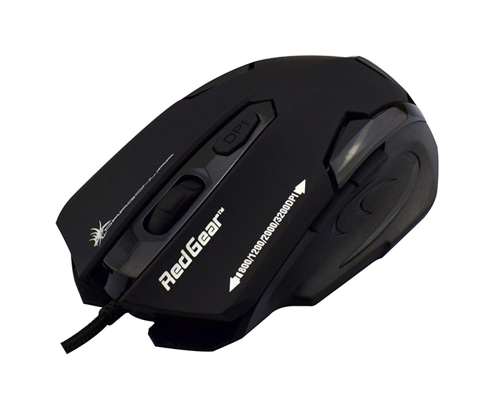 Dragon War G11 Emera 3200 DPI Gaming Mouse - Black - Zoom Image 4