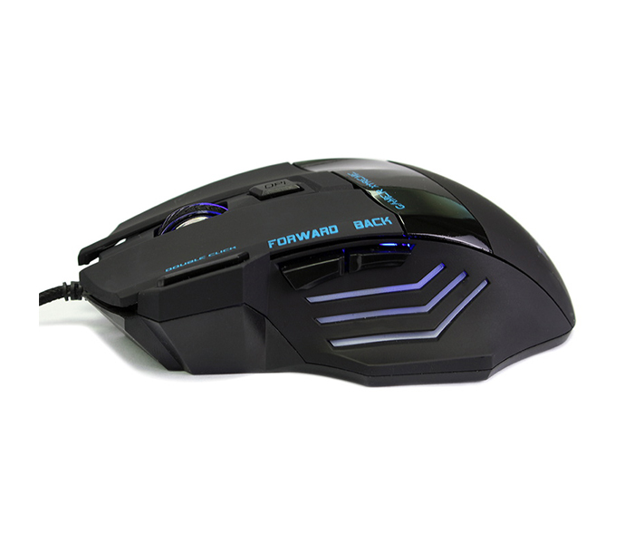 Trands TR-MU6843 Wired Gaming Mouse - Black - Zoom Image 2