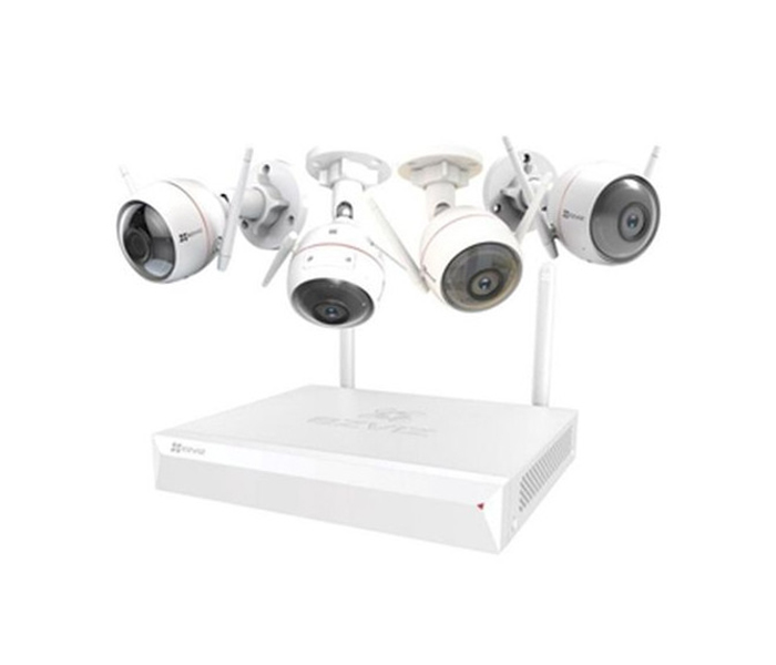 EZVIZ CS-BW2824-B1E10 8 Channel Wireless IP CCTV kit with 1TB HDD - White - Zoom Image 1