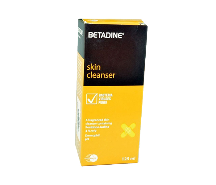 Betadine N17109050A Skin Cleanser - 125ml - Zoom Image