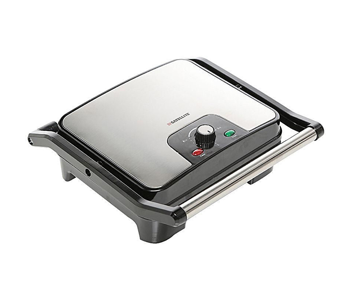 BM Satellite BM-7070 Slice Press Grill Maker - Silver - Zoom Image 3