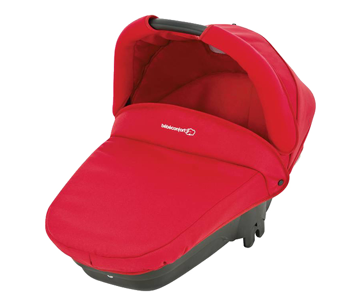 Bebe Confort 15243860 Compact Baby Carrycot - Intense Red - Zoom Image