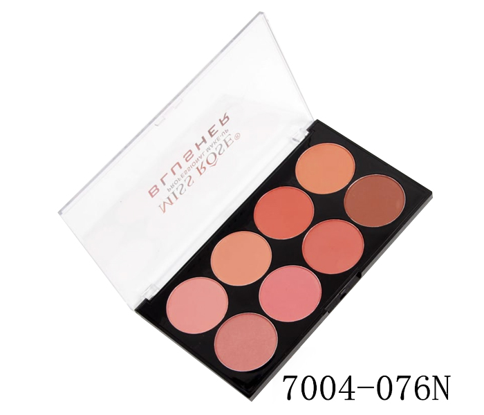 Miss Rose 7004-076N 8-Colors Blusher - Zoom Image 1