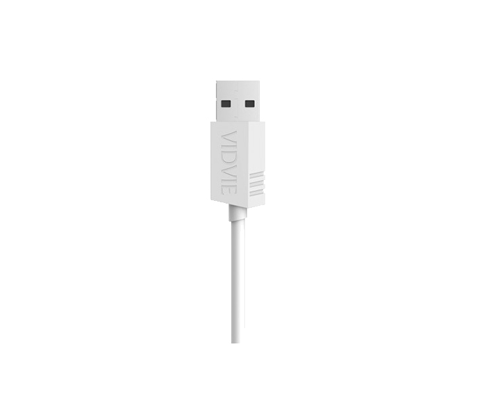 Vidvie CB-404 Type-C Data Cable - 1 Meter, White - Zoom Image 1