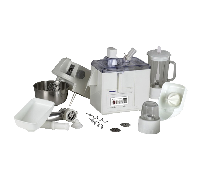 Geepas GSB1650 10-in-1 400 Watts Super Blender - White - Zoom Image