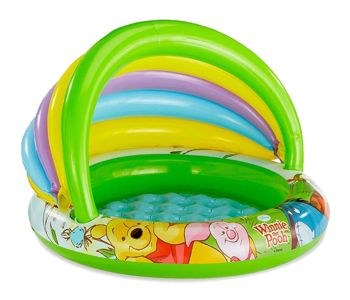 Intex ZX-57424 102 x 69CM Inflatable Winnie the Pooh Baby Pool - Zoom Image 2