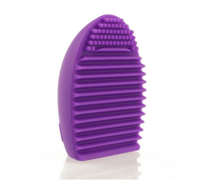 Egg Shape Makeup Brush Cleaner ESB3PR Purple - Zoom Image 3