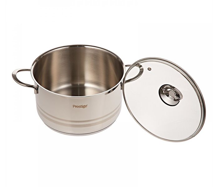 Prestige PR77375 24CM Infinity Covered Casserole, Silver - Zoom Image 1