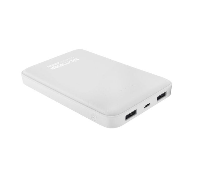 Promate VolTag-10 10000 mAh Compact Portable Charger Power Bank with Dual USB Port, White - Zoom Image 8