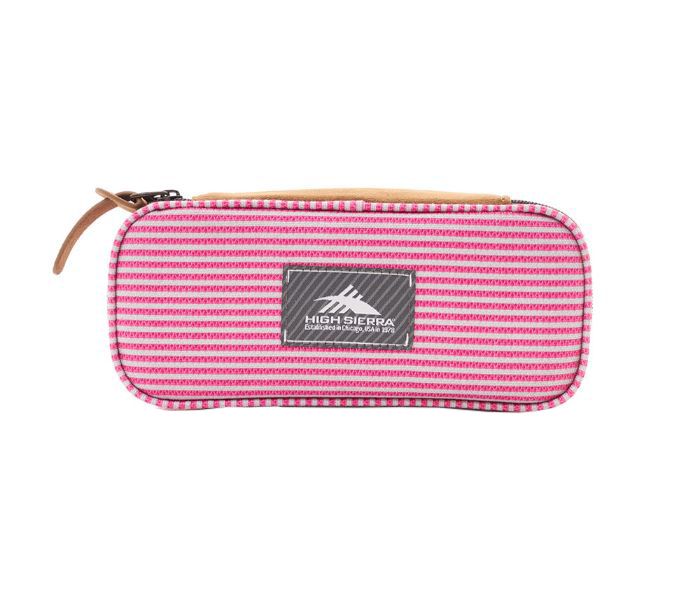 High Sierra HSR104LUG00047 Icon Slim Pack A Pencil Case Pink Stripes - Zoom Image 2