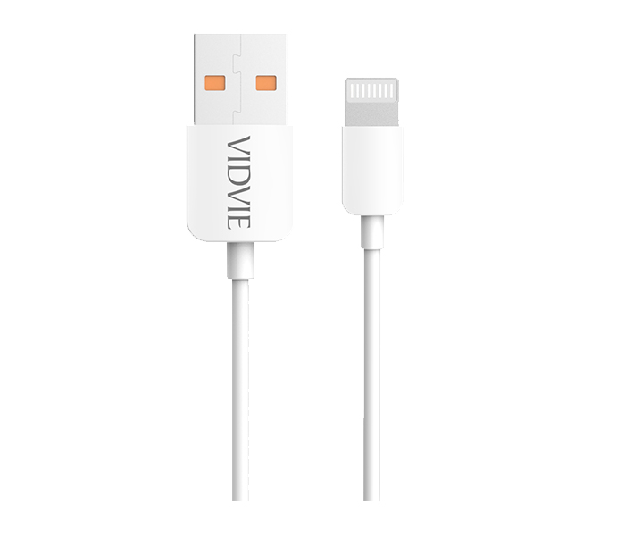 Vidvie CB-412 Data Cable for Apple iPhone - 2 Meter, White - Zoom Image 4