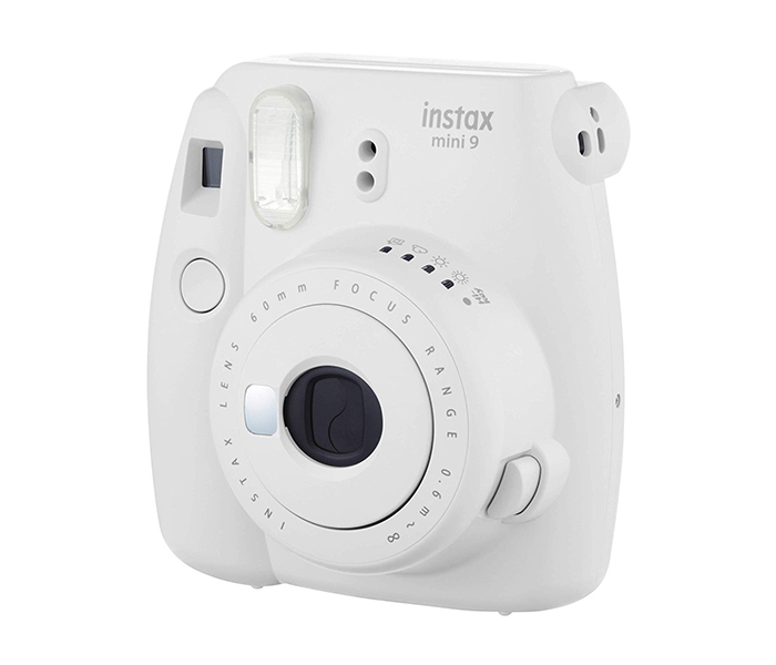 Fujifilm Instax Mini 9 Instant Camera - Smoky White - Zoom Image 2