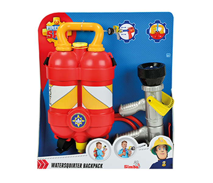 Simba 9250916 Sam Fireman Tank Backpack - Zoom Image 1