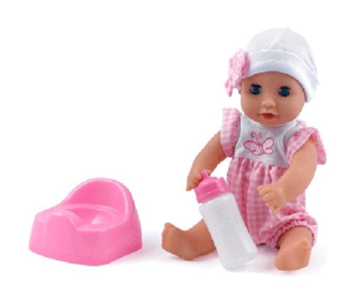 Dolls World 8495 30cm Baby Dribbles Pink - Zoom Image 2