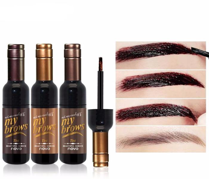 Eyebrow Red Wine Tattoo Tint - Waterproof, Long-Lasting Tattoo Eyebrow Gel - Zoom Image 2