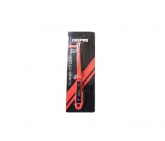 Geepas GT7663 Digital Voltage Tester Black, Red - Zoom Image 1