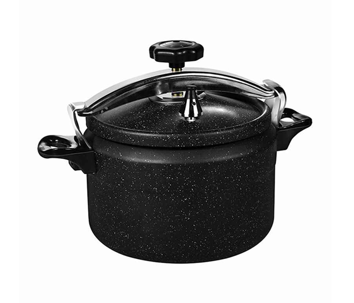 Royalford RF9451 11 Liter Granite Coated Pressure Cooker - Black - Zoom Image