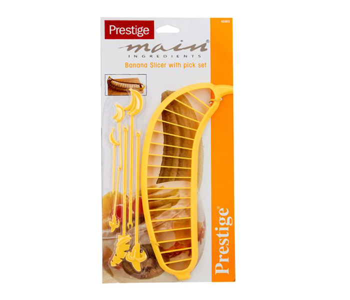 Prestige PR42003 Plastic Banana Divider, Yellow - Zoom Image 3