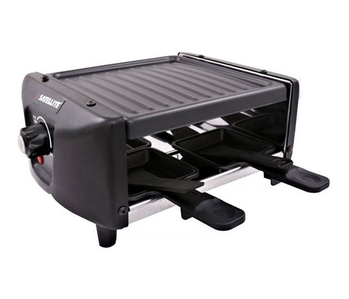 BM Satellite BM-111 Racelette Grill, Black - Zoom Image 1