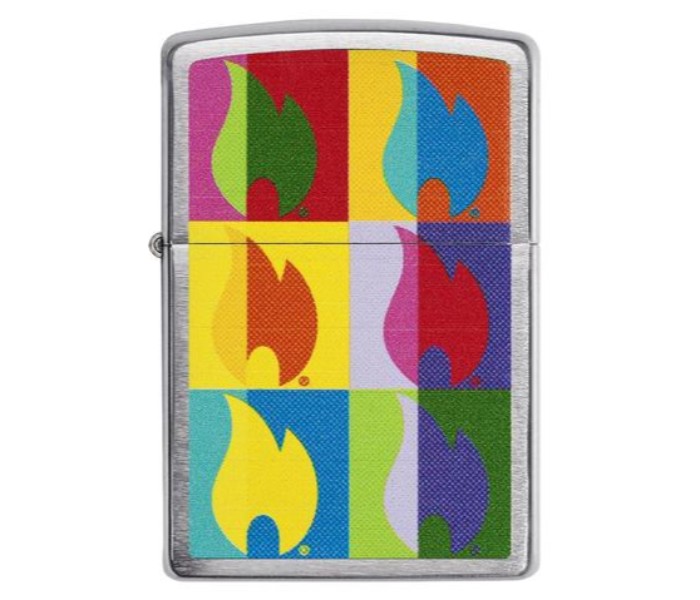 Zippo 29623 Abstract Flame Lighter Multicolor - Zoom Image 4