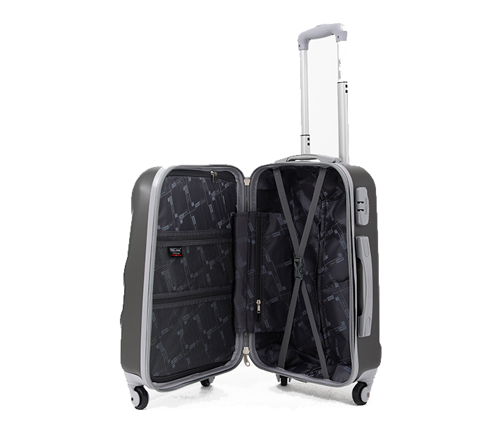 Para John PJTR3011-20 20-inch Single ABS Trolley Bag - Dark Grey - Zoom Image 5