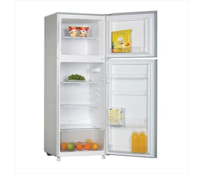 Nikai NRF280DN3S Double Door Metal Refrigerator 280 Liter Silver - Zoom Image 1