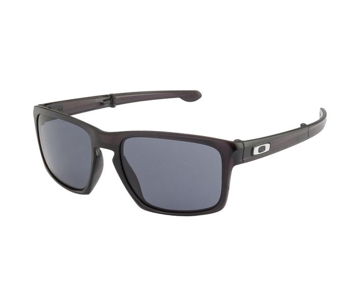 Oakley 0OO9246-924601 Rectangular Black Frame & Grey Mirrored Sunglasses for Unisex - Zoom Image 2