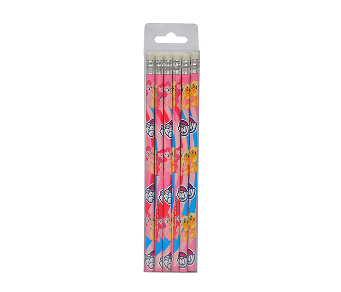 My Little Pony S4-LPFB07407 12 Pieces Cute Beauty Wooden Pencil, Pink - Zoom Image