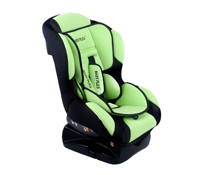 Baby Plus BP6747 Plastic Car Seat for Babies - Green & Black - Zoom Image 1