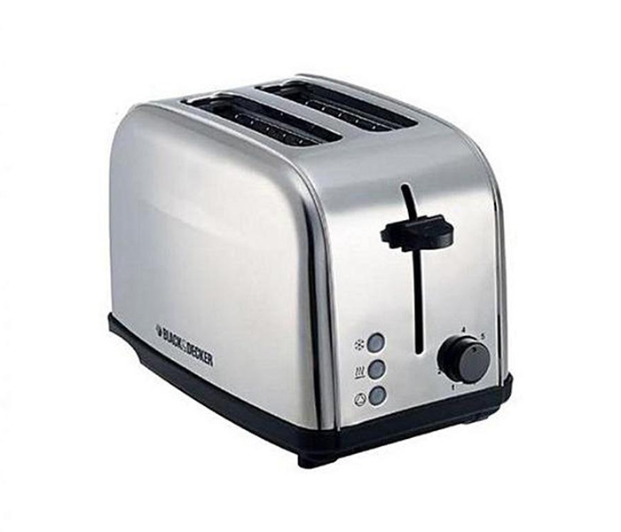 Black and Decker ET222-B5 2 Slice Stainless Steel Cool Touch Toaster - Silver - Zoom Image 1