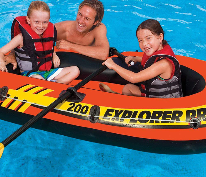 Intex ZX-58356 Explorer Pro 200 Swim Boat - Zoom Image 1